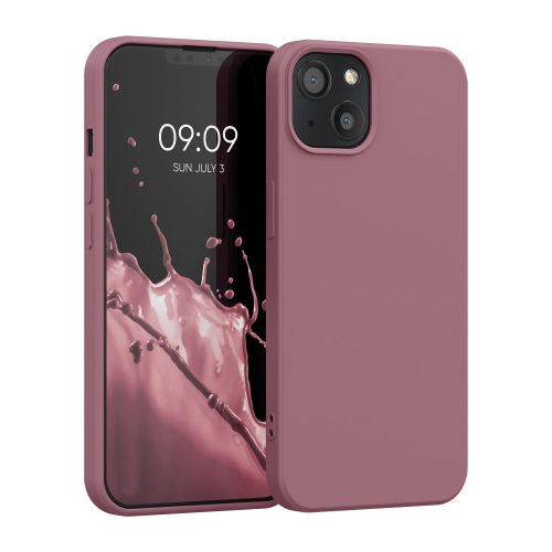 Husa pentru iPhone 13, Silicon, Roz, 55948.167