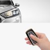 Husa Cheie Auto pentru BMW - 3 Butoane - Keyless Go, kwmobile, Silicon, Negru / Gold, 56009.01