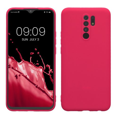 Husa pentru Xiaomi Redmi 9, Silicon, Roz, 52766.77, kwmobile