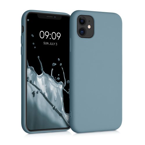 Husa pentru Apple iPhone 11, Silicon, Albastru, 50791.206, kwmobile