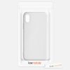 Husa pentru Apple iPhone X / iPhone XS, Silicon, Alb, 42492.02, kwmobile