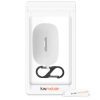 Husa pentru casti JBL Live Pro Plus, Kwmobile, Alb, Silicon, 54206.02