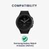 Husa pentru Samsung Galaxy Watch 4 Classic (46mm), kwmobile, Plastic, Negru, 56182.01