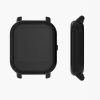 Set 2 Huse pentru Xiaomi Amazfit Bip / Amazfit Bip Lite, kwmobile, Silicon, Silver / Negru, 54037.03