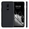 Husa pentru OnePlus 6, Silicon, Negru, 55346.01, kwmobile