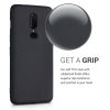 Husa pentru OnePlus 6, Silicon, Negru, 55346.01, kwmobile