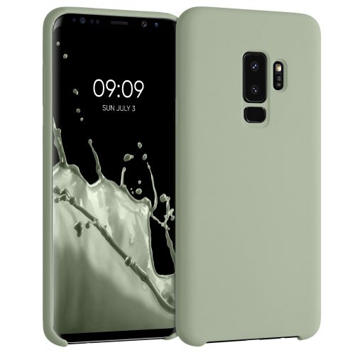 Husa pentru Samsung Galaxy S9 Plus, Silicon, Verde, 44183.172, kwmobile