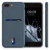 Husa pentru Apple iPhone 8 Plus / iPhone 7 Plus, Silicon, Albastru, 49102.202, kwmobile