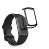 Set 2 Huse pentru Fitbit Charge 5, kwmobile, Silicon, Negru / Transparent, 56385.01