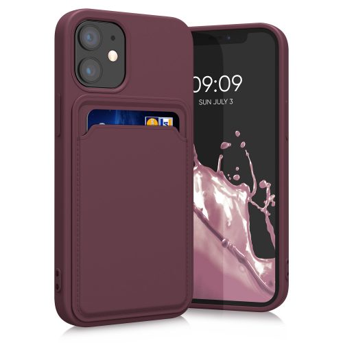 Husa pentru Apple iPhone 12 Mini, Silicon, Violet, 55111.190, kwmobile