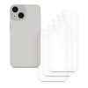 Set 3 Folii de protectie pentru Apple iPhone 13, kwmobile, Spate, Transparenta, 56418.5