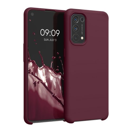 Husa pentru OPPO Find X3 Lite, Silicon, Rosu, 55201.190, kwmobile