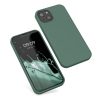 Husa pentru Apple iPhone 13, Silicon, Verde, 55878.166, kwmobile