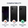 Husa pentru Samsung Galaxy A03s, Silicon, Negru, 56519.01, kwmobile