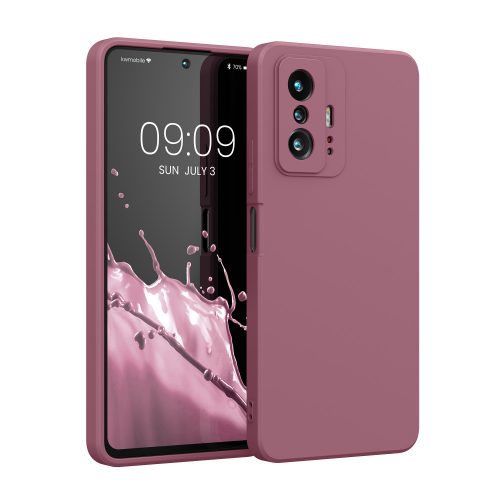 Husa pentru Xiaomi 11T / 11T Pro, Silicon, Roz, 56573.167, kwmobile