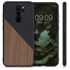 Husa pentru Xiaomi Redmi Note 8 Pro, Lemn, Maro, 56622.01, kwmobile