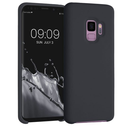 Husa pentru Samsung Galaxy S9, Silicon, Negru, 44182.47, kwmobile