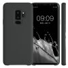 Husa pentru Samsung Galaxy S9 Plus, Silicon, Negru, 44183.47, kwmobile