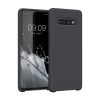 Husa pentru Samsung Galaxy S10, Silicon, Negru, 47732.47, kwmobile