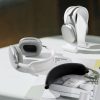 Banda pentru casti Apple Airpods Max, Kwmobile, Negru, Silicon, 56698.01