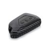 Husa Cheie Auto pentru VW / Skoda / Seat - 3 Butoane, kwmobile, Plastic, Negru / Gri, 56727.03