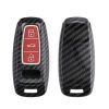 Husa Cheie Auto pentru Audi - 3 Butoane - Key Free, kwmobile, Plastic, Multicolor, 56720.01