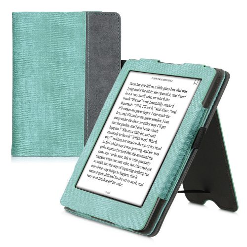 Husa pentru Kobo Glo HD / Touch 2.0, Piele ecologica, Verde, kwmobile, 56815.71