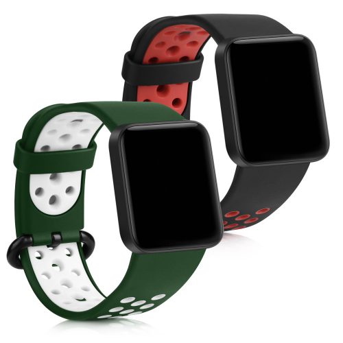 Set 2 Curele pentru Xiaomi Mi Watch Lite / Redmi Watch, kwmobile, Silicon, Multicolor, 54831.04