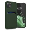 Husa pentru Apple iPhone 13, Silicon, Verde, 55955.80, kwmobile