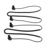 Set 2 Curele pentru casti Samsung Galaxy Buds Pro, Kwmobile, Negru, Silicon, 56874.01