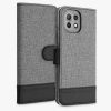 Husa pentru Xiaomi Mi 11 Lite 5G, Textil, Gri, 56895.22, kwmobile