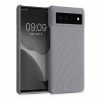 Husa pentru Google Pixel 6, Textil, Gri, 56944.25, kwmobile