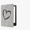 Husa pentru Kindle Paperwhite 11, Textil, Gri, kwmobile, 56260.05