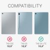 Husa pentru tableta Samsung Galaxy Tab S6 Lite (2022), Kwmobile, Albastru/Galben, Silicon, 52242.04