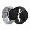 Set 2 Curele pentru OnePlus Watch, kwmobile, Silicon, Gri / Negru, 56982.04