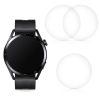 Set 3 Folii protectie pentru Huawei Watch GT 3 (42mm), kwmobile, Polimer, Transparent, 56985.1