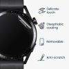 Set 3 Folii protectie pentru Huawei Watch GT 3 (42mm), kwmobile, Polimer, Transparent, 56985.1