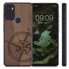 Husa pentru Motorola Moto G60s, Lemn, Maro, 57067.01, kwmobile