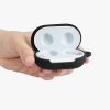 Husa pentru casti Samsung Galaxy Buds/Galaxy Buds Plus, Kwmobile, Negru, Silicon, 57052.01