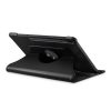 Husa 360° pentru tableta Samsung Galaxy Tab S7 FE, Kwmobile, Negru, Piele ecologica, 55441.01