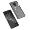 Husa Kwmobile pentru Xiaomi Redmi Note 9S/Redmi Note 9 Pro/Redmi Note 9 Pro Max, Silicon, Transparent/Auriu, 52149.10