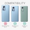 Husa Kwmobile pentru Xiaomi 12/12X, Silicon, Transparent/Roz, 57097.02