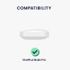 Husa pentru casti OnePlus Buds Pro, Kwmobile, Verde, Silicon, 56099.80