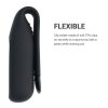 Set 2 Huse pentru Fitbit Luxe, Kwmobile, Negru/Visiniu, Silicon, 57123.02