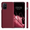 Husa pentru OnePlus 8T, Silicon, Rosu, 53683.209, kwmobile