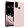 Husa Kwmobile pentru Alcatel 1S (2021), Silicon, Roz, 54466.225