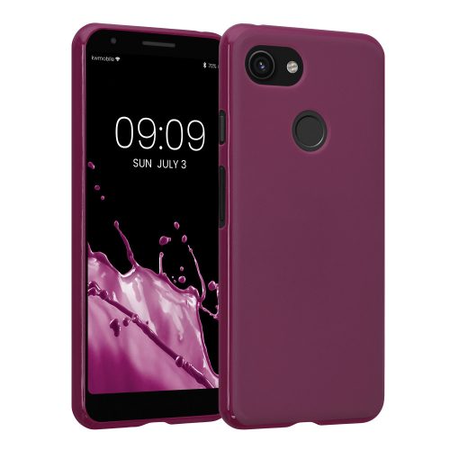 Husa Kwmobile pentru Google Pixel 3, Silicon, Violet, 45967.187