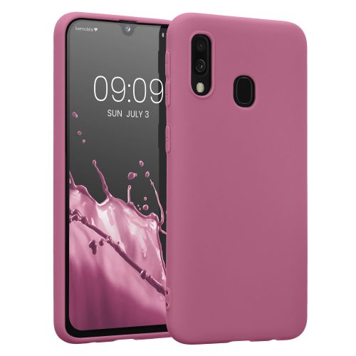 Husa Kwmobile pentru Samsung Galaxy A40, Silicon, Violet, 48547.167