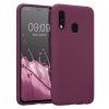 Husa Kwmobile pentru Samsung Galaxy A40, Silicon, Violet, 48547.187