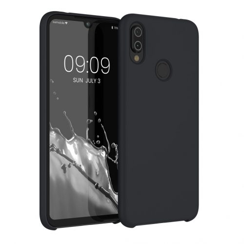 Husa Kwmobile pentru Xiaomi Redmi Note 7/Redmi Note 7 Pro, Silicon, Negru, 48714.01